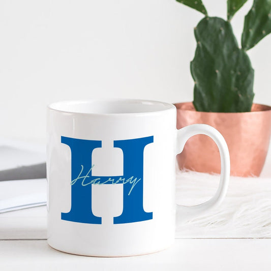 Alphabet Initial Name Mug