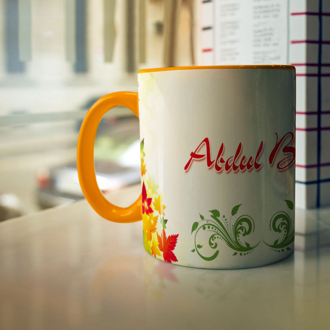 Personalized Autumn-Themed Mug