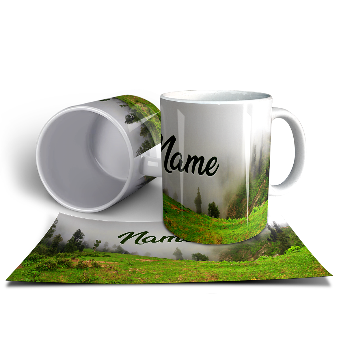 Northern Pakistan Mug - Nature-Inspired Name Mug (Reshian, Azad Kashmir)