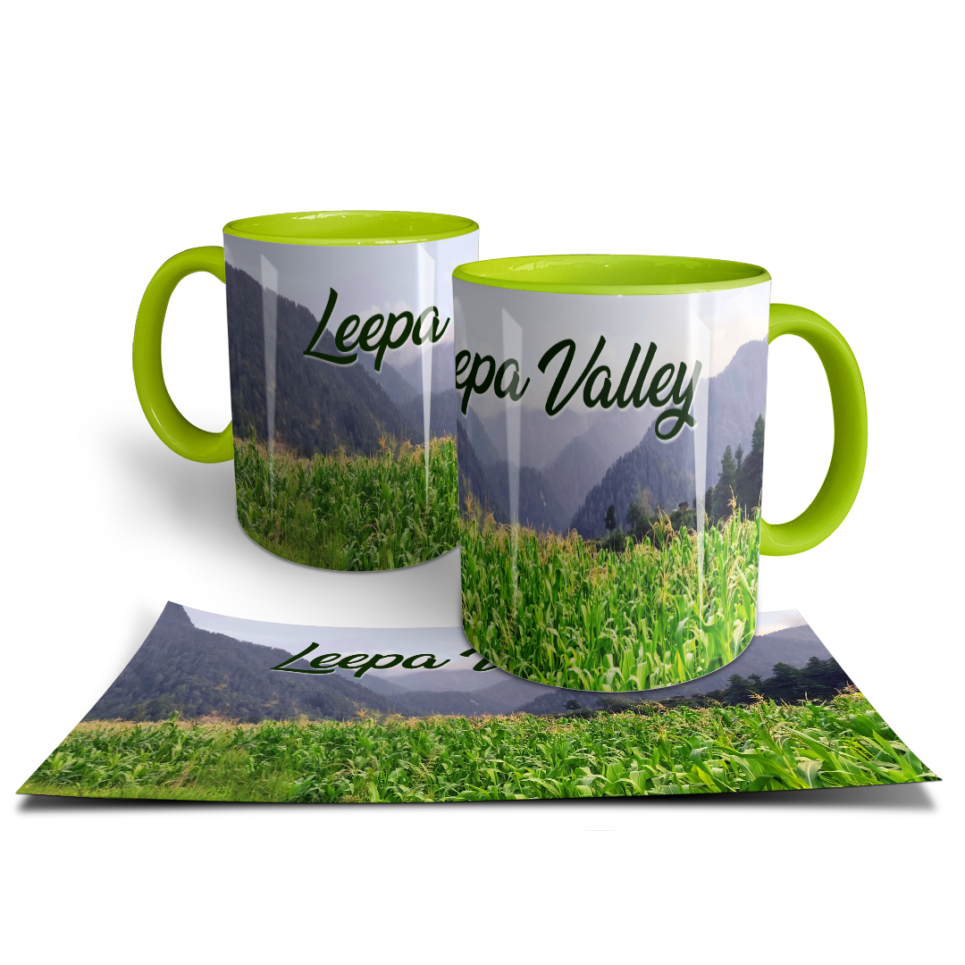 Leepa Valley - Azad Kashmir – Scenic Mug (with Location QR)