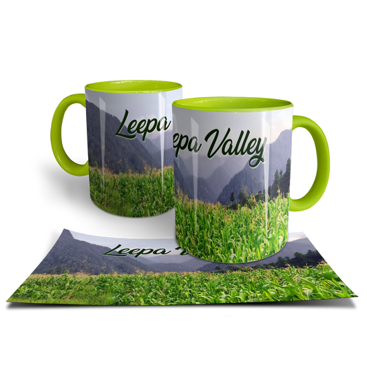 Leepa Valley - Azad Kashmir – Scenic Mug (with Location QR)