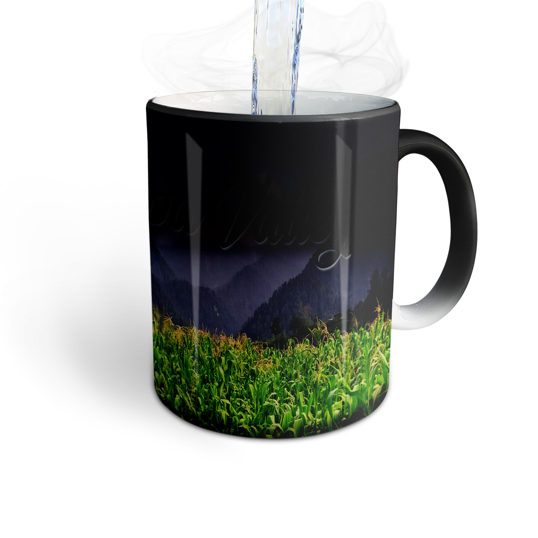 Leepa Valley - Azad Kashmir – Scenic Mug (with Location QR)