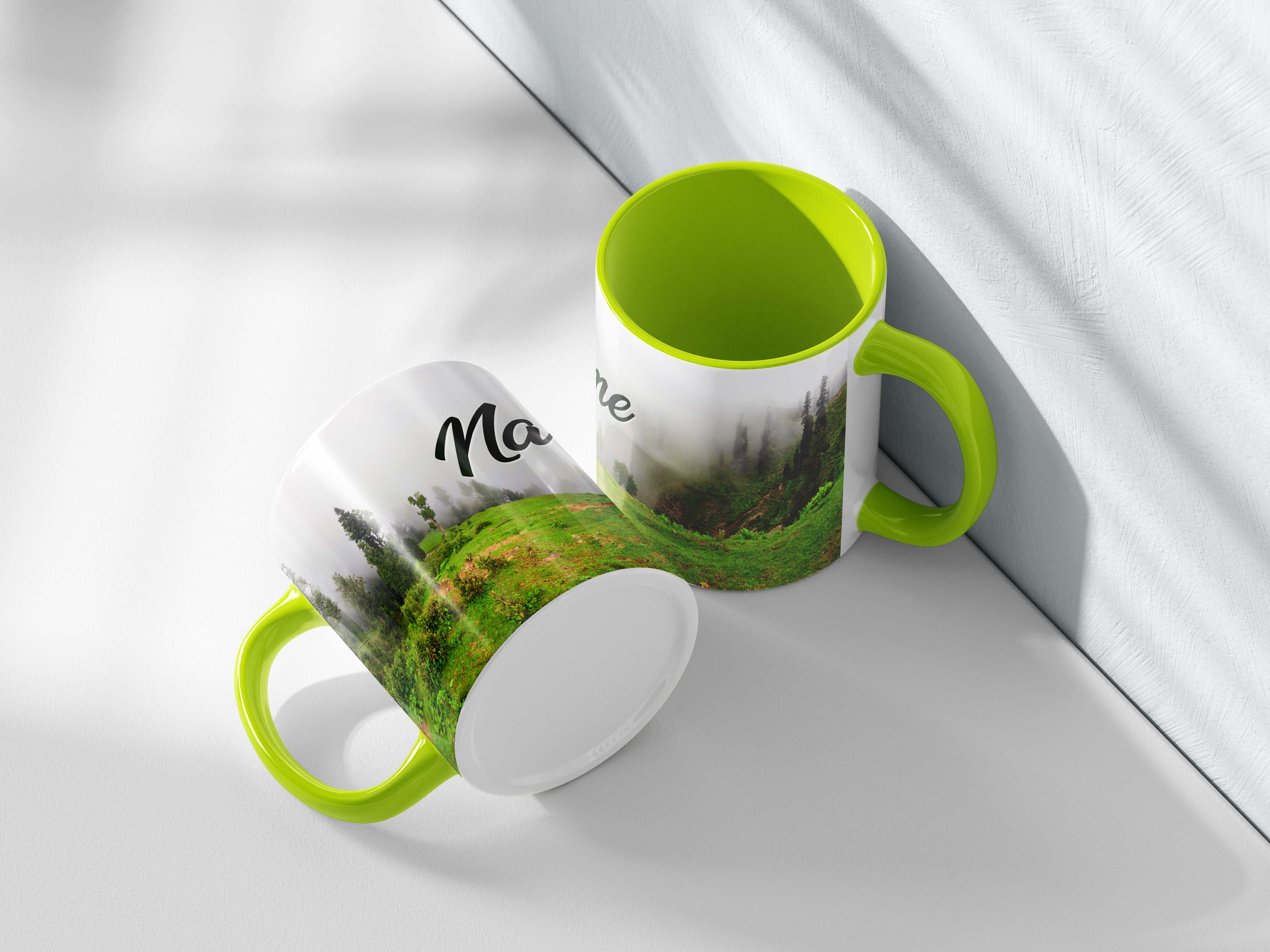 Descriptive Image of Northern Pakistan Mug - Nature-Inspired Name Mug (Reshian, Azad Kashmir)